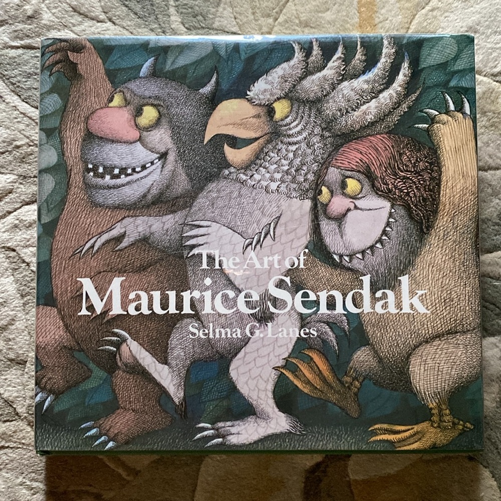Vintage 1993 edition The Art of Maurice Sendak Hardcover Art Book